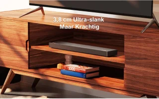 ULTIMEA Nova S50 2.1 Soundbar Zwart