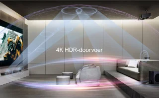 ULTIMEA Nova S80 Soundbar met Draadloze Subwoofer 5.1.2 Dolby Atmos Zwart