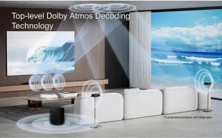 ULTIMEA Nova S80 Soundbar met Draadloze Subwoofer 5.1.2 Dolby Atmos Zwart