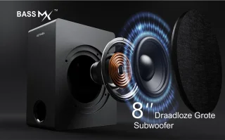 ULTIMEA Nova S80 Soundbar met Draadloze Subwoofer 5.1.2 Dolby Atmos Zwart