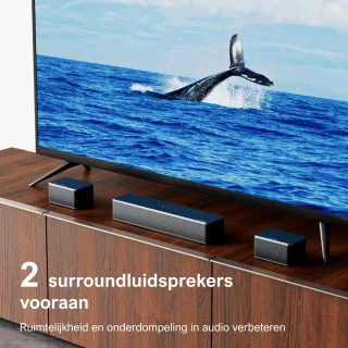 ULTIMEA Poseidon 70 7.1-kanaals soundbar set zwart