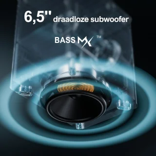 ULTIMEA Poseidon 70 7.1-kanaals soundbar set zwart