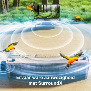 ULTIMEA Poseidon 70 7.1-kanaals soundbar set zwart