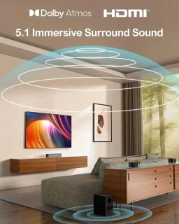 ULTIMEA Poseidon D60 5.1 Soundbar