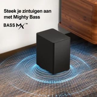 ULTIMEA Poseidon D60 Soundbar 5.1 Subwoofer Zwart