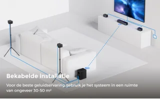ULTIMEA Poseidon D80 Boom Soundbar