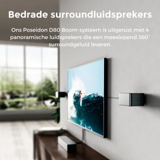 ULTIMEA Poseidon D80 Boom Soundbar