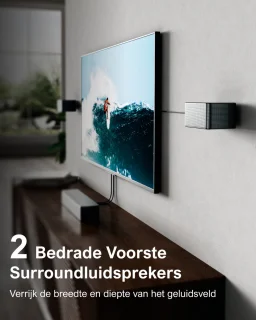 ULTIMEA Poseidon D80 Soundbar 7.1 Dolby Atmos Zwart