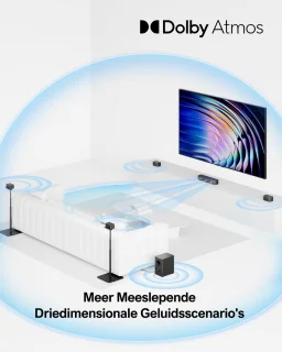 ULTIMEA Poseidon D80 Soundbar 7.1 Dolby Atmos Zwart
