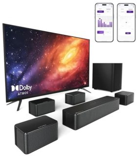 De ULTIMEA Poseidon D80 Soundbar in één oogopslag