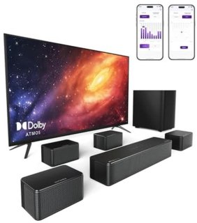 Krachtige thuisbioscoop in één set: ULTIMEA Poseidon D80