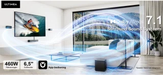 ULTIMEA Poseidon D80 Soundbar Set Zwart