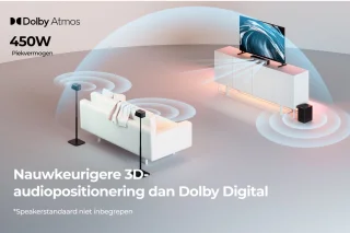 ULTIMEA Poseidon M4T 5.1 Dolby Atmos Soundbar Zwart