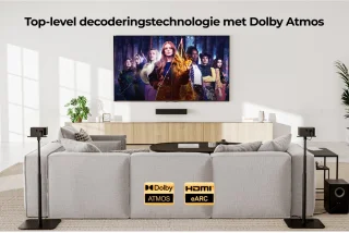 ULTIMEA Poseidon M4T 5.1 Dolby Atmos Soundbar Zwart