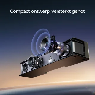 ULTIMEA Poseidon M4T 5.1 Dolby Atmos Soundbar Zwart