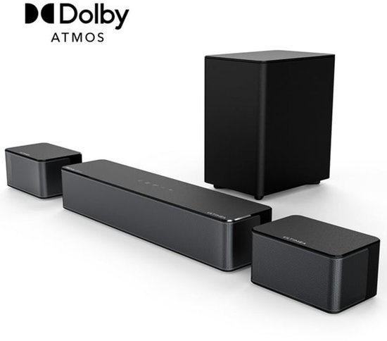 ULTIMEA Poseidon M4T 5.1 Dolby Atmos Soundbar Zwart review