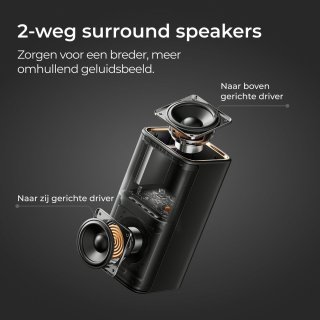 Wat vinden we goed aan de ULTIMEA Skywave X50 Soundbar