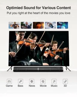 Ultimea Soundbar 190W Zwart
