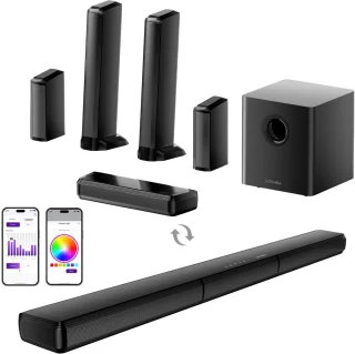 ULTIMEA Soundbar 7.1 Surround Zwart