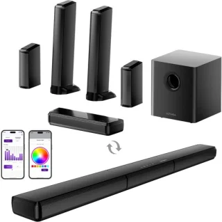 ULTIMEA Soundbar 7.1 Surround Zwart