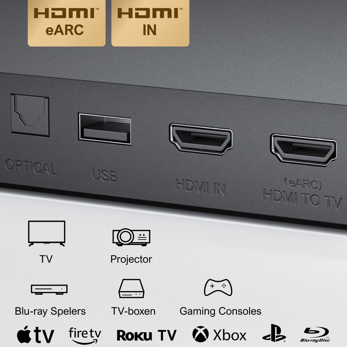 Wat vinden we goed aan de ULTIMEA Soundbar 7.1ch met Draadloze Subwoofer Zwart