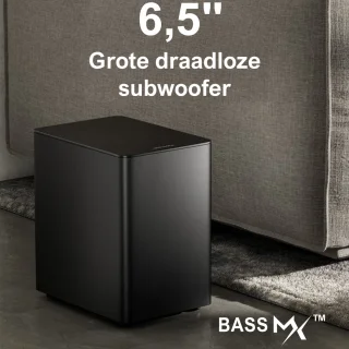 ULTIMEA Soundbar 7.1ch met Draadloze Subwoofer Zwart