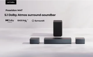 ULTIMEA Soundbar - Zwart