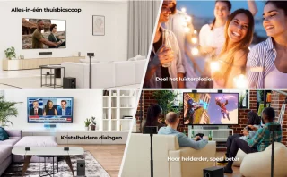 ULTIMEA Soundbar - Zwart