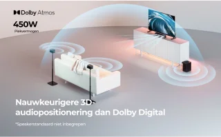 ULTIMEA Soundbar - Zwart