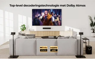 ULTIMEA Soundbar - Zwart