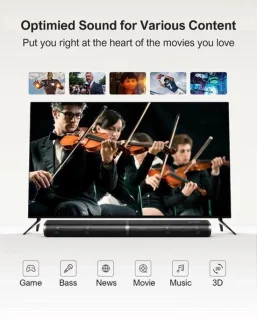 Ultimea soundbar zwart