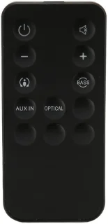 Universele afstandsbediening voor soundbar SB400/SB200 – zwart