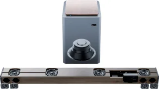 UpLiving® Soundbar met Draadloze Subwoofer Grijs