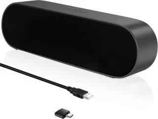 Usb luidspreker soundbar - mini speaker - grijs