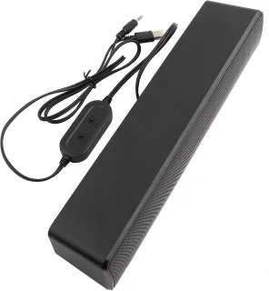 USB Stereo Soundbar voor PC, Laptop en TV