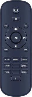 VEATOOL S20L soundbar afstandsbediening