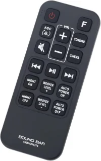 Vervangende afstandsbediening voor LG soundbar