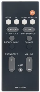 Vervangende afstandsbediening voor Yamaha-soundbar