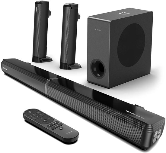 VIHES 280W Soundbar met Subwoofer Bluetooth 5.3 HDMI-eARC