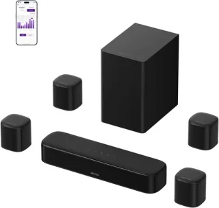Virtuele surround soundbar