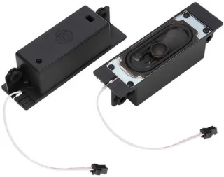 VT Products TV-luidspreker zwart 2 stuks