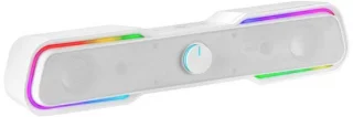 Wit RGB-soundbar met Bluetooth 5.0 en 3,5mm-jack- en DSP-geluid 10W