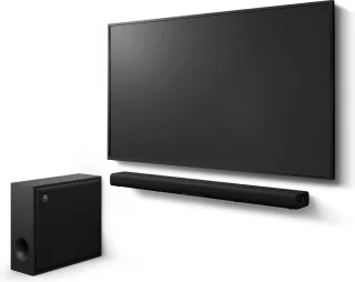 Yamaha TRUE X-BAR 50A Smart Soundbar met Subwoofer Zwart