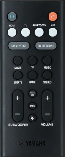 Yamaha YAS-109 Soundbar Zwart