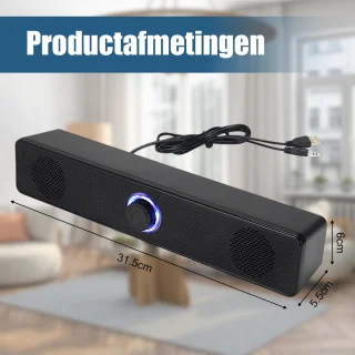 Ynkkvre Computerluidspreker Soundbar
