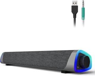 De YOZHIQU PC-soundbar in één oogopslag