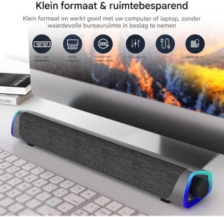 Wat vinden we goed aan de YOZHIQU PC-soundbar