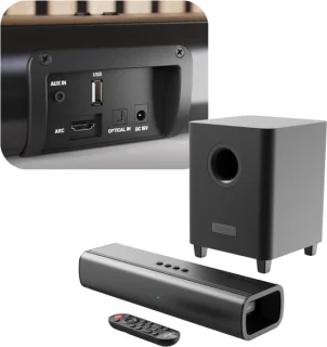 Zavio Soundbar met subwoofer