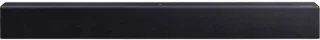 Zwarte soundbar met subwoofer