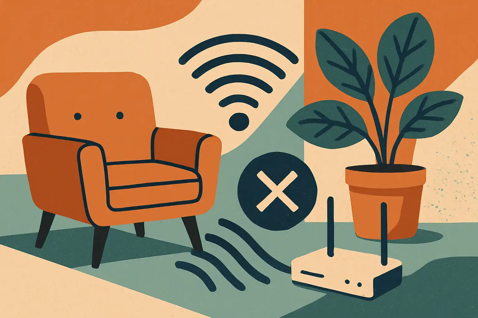 Kunnen meubels en planten je wifi doden? zo vind en herstel je onverwachte dode zones